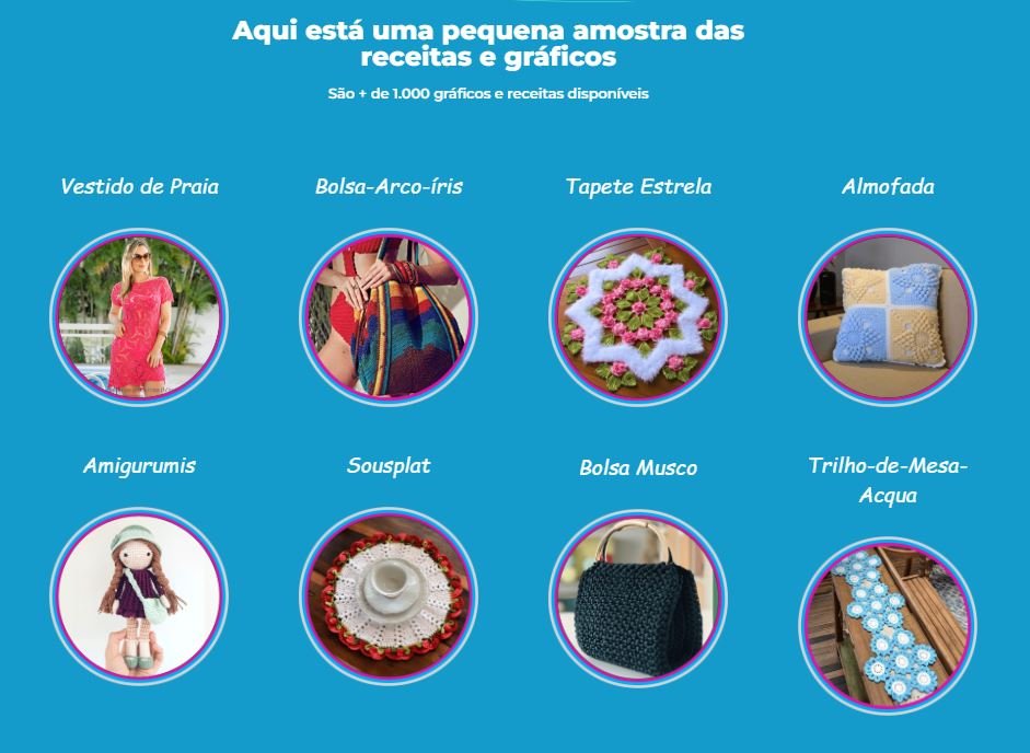 melhor curso de croche online